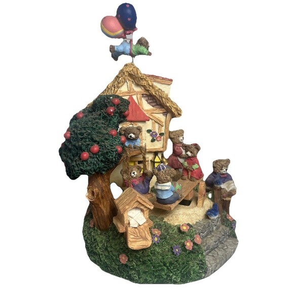 Classic Treasures Musical Animated Bears Playhouse Figures Collectible WORKS! - Picture 5 of 12